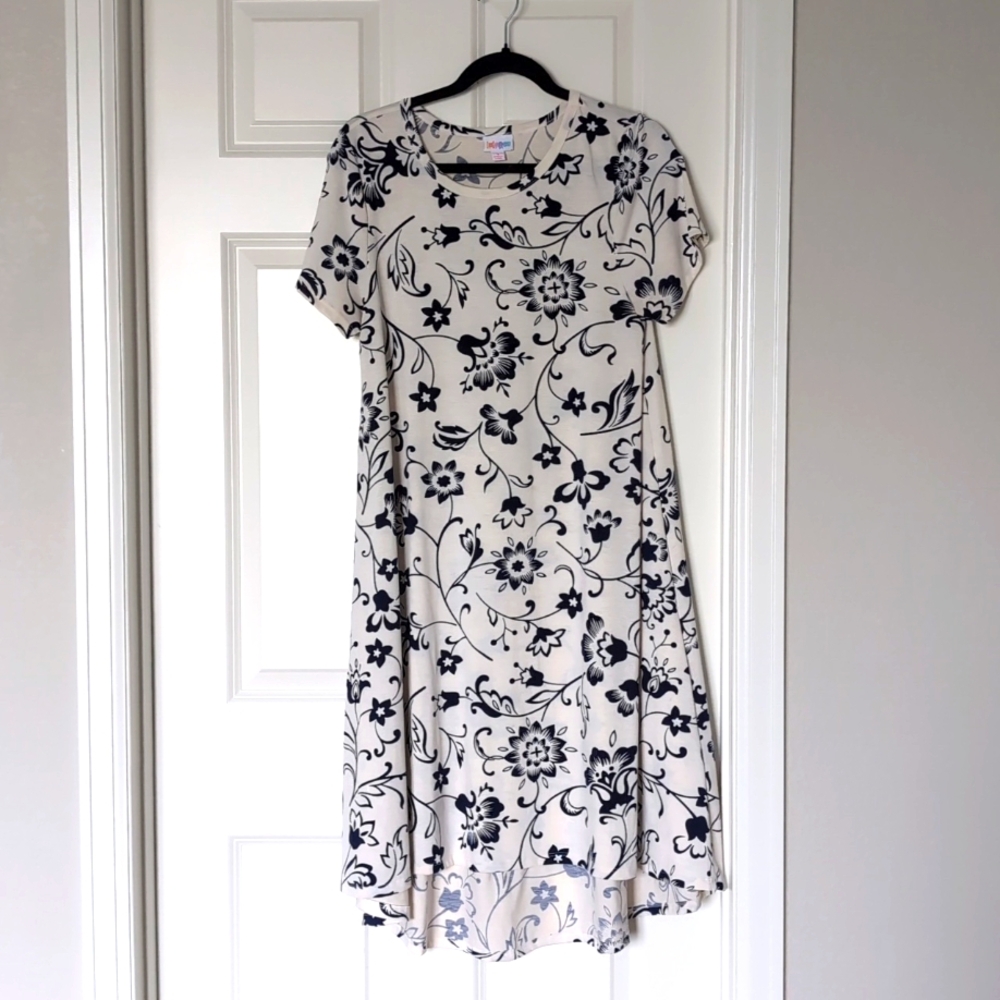 Floral Carly High Lo dress